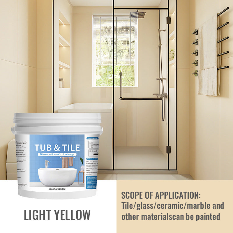 ⏳Limited-time 50% off⏰Waterproof & Anti-Slip Tile Renovation Paint🎨