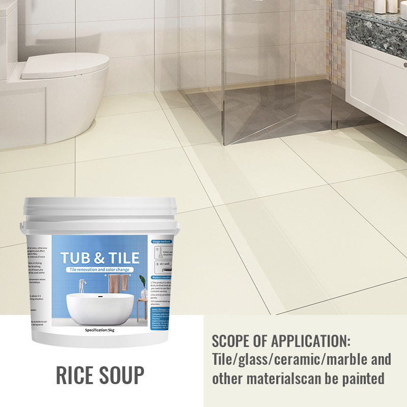 ⏳Limited-time 50% off⏰Waterproof & Anti-Slip Tile Renovation Paint🎨