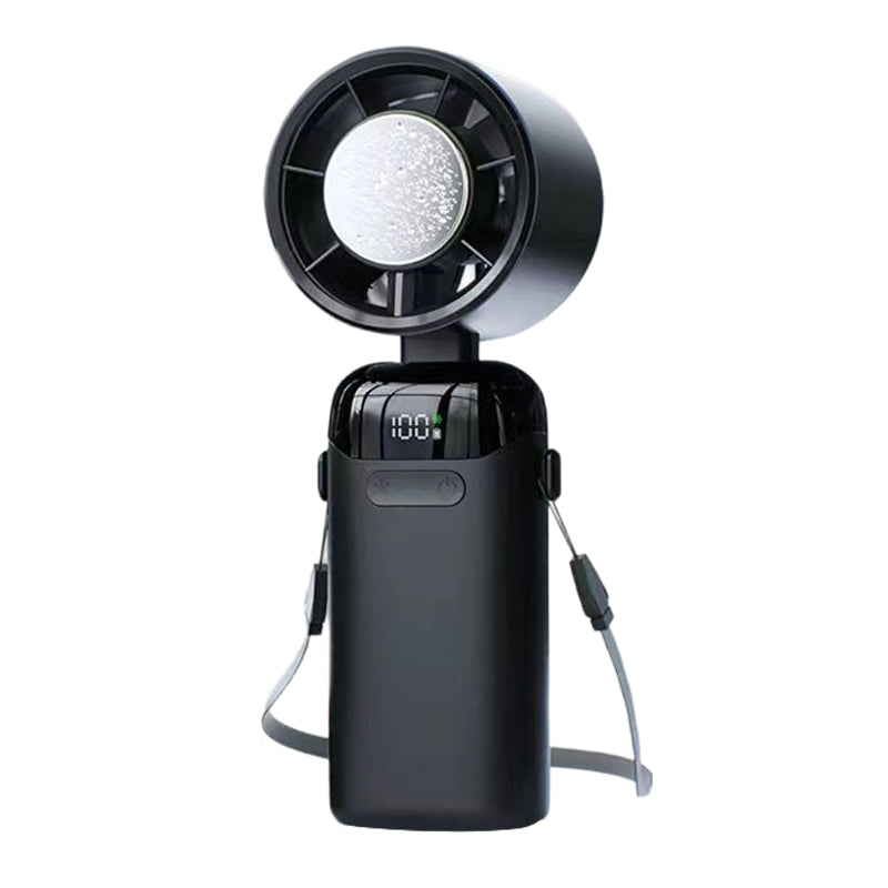 🧊 Ice-cooled fan with digital display | 3 speed settings + cooling mode, foldable base ✅