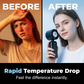 🧊 Ice-cooled fan with digital display | 3 speed settings + cooling mode, foldable base ✅