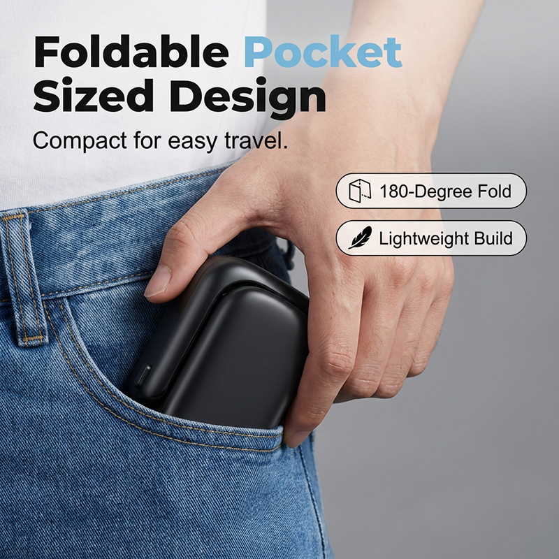 🧊 Ice-cooled fan with digital display | 3 speed settings + cooling mode, foldable base ✅