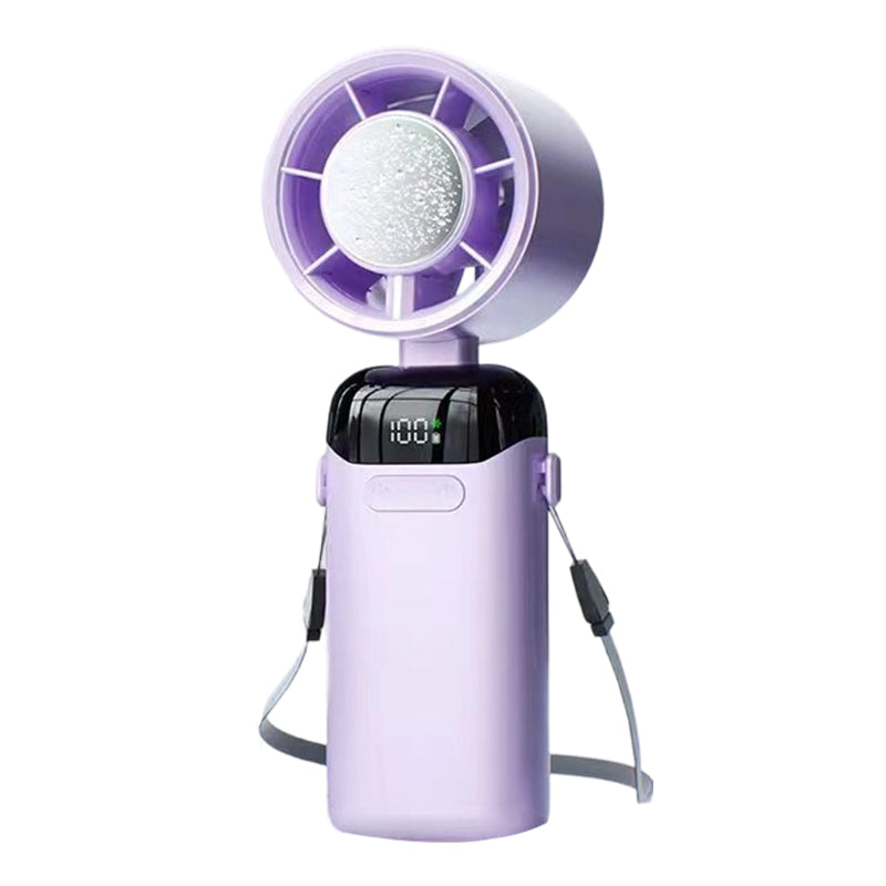 🧊 Ice-cooled fan with digital display | 3 speed settings + cooling mode, foldable base ✅