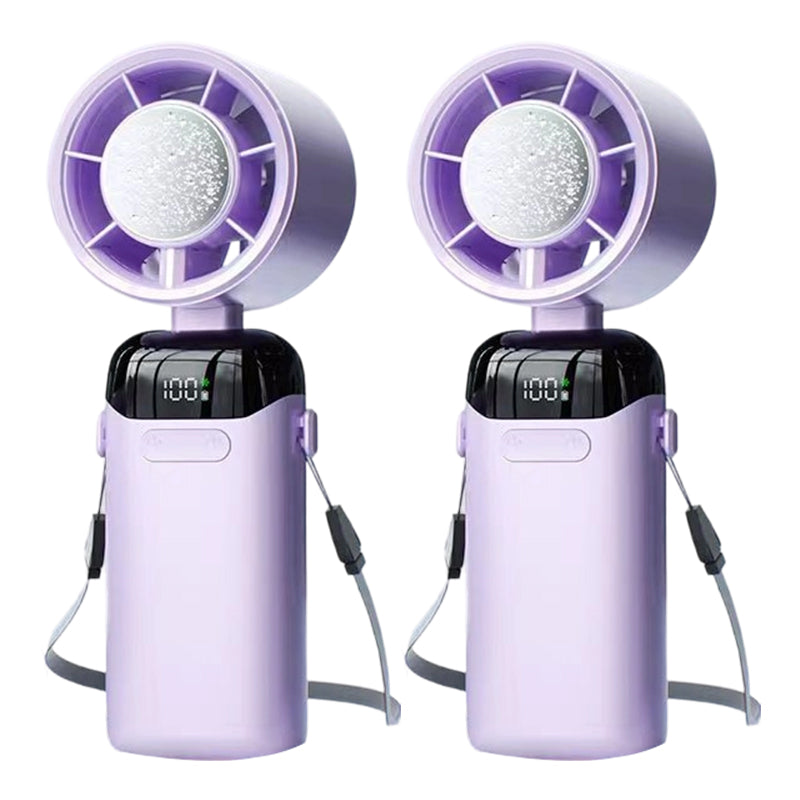 🧊 Ice-cooled fan with digital display | 3 speed settings + cooling mode, foldable base ✅