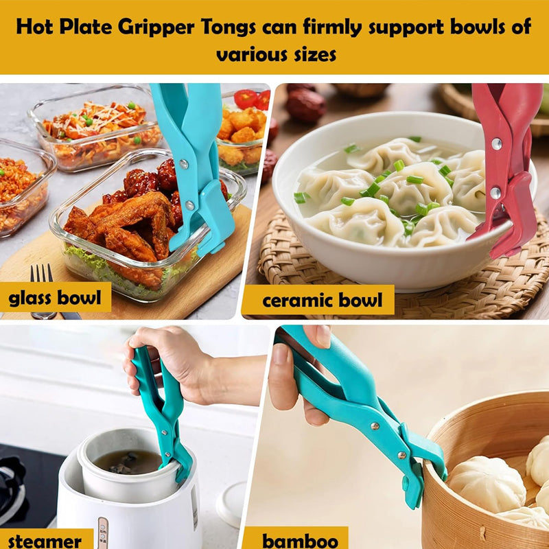 🔥Buy 1 get 1 free🔥  Silicone Anti-Scald Gripper Tongs