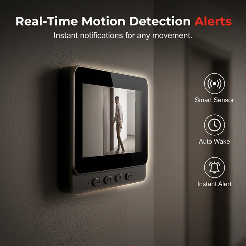 🔔 LIMITED-TIME 50% OFF! ✨ Smart Video Doorbell with 4.3" Display – Two-Way Audio, Night Vision, Wide Angle 🏠