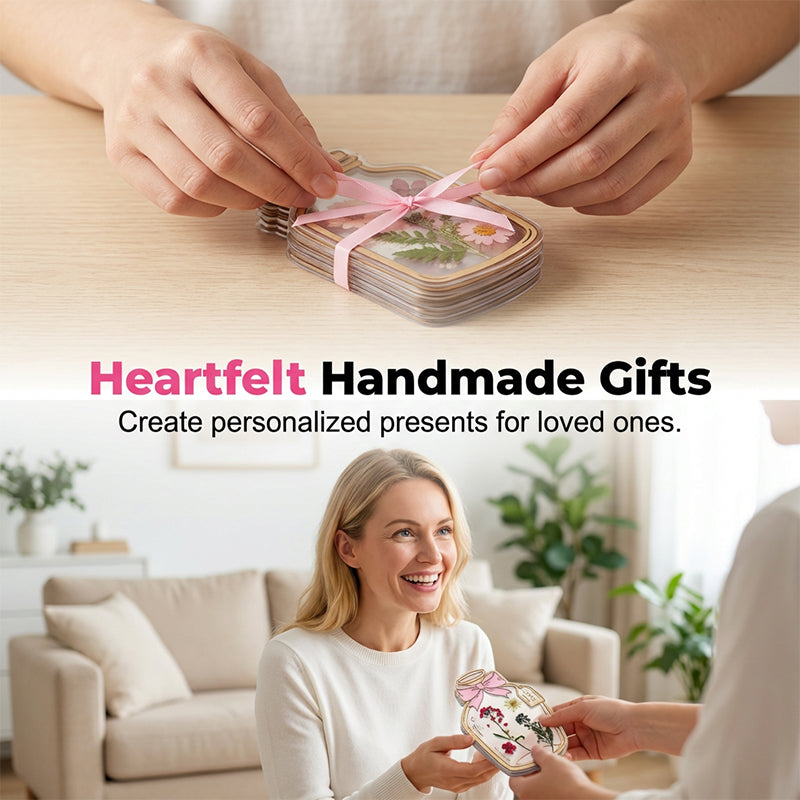 DIY Dried Flower Bookmark Making Kit
