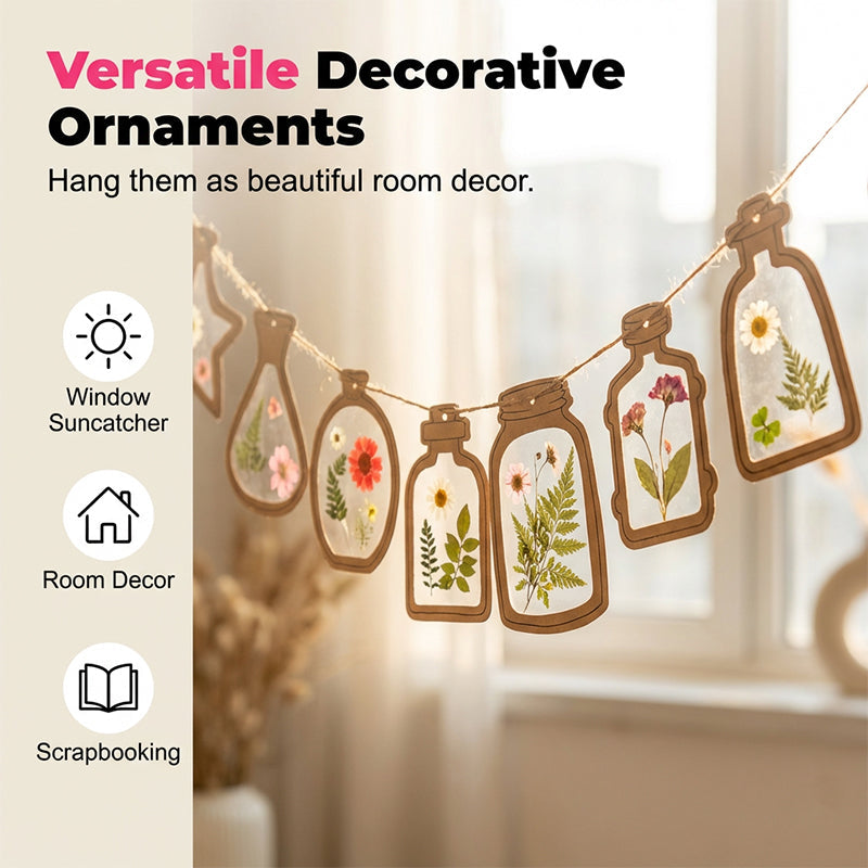 DIY Dried Flower Bookmark Making Kit