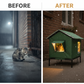 🏠🐈 All-Weather Elevated Outdoor Cat House – Waterproof, Insulated, Foldable 🌧️