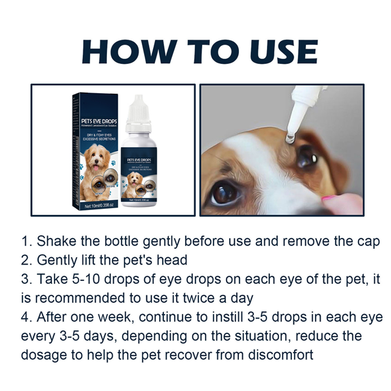 🔥New Hot Selling❤️‍🔥Gentle Pet Eye Drops for Dogs & Cats