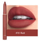 💄 Matte lip crayon – waterproof, 8hr wear, built-in sharpener 💋✨