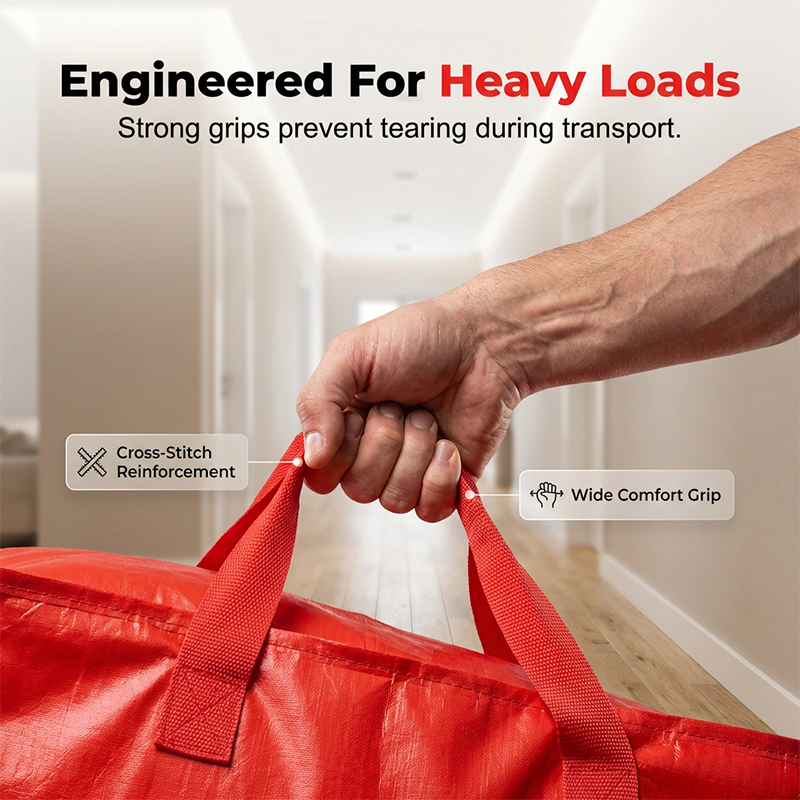 📦 50% OFF NOW! 🧳 Collapsible Storage and Moving Bag – Heavy-Duty, Large Capacity & Perfect for Organizing and Travel ✈️