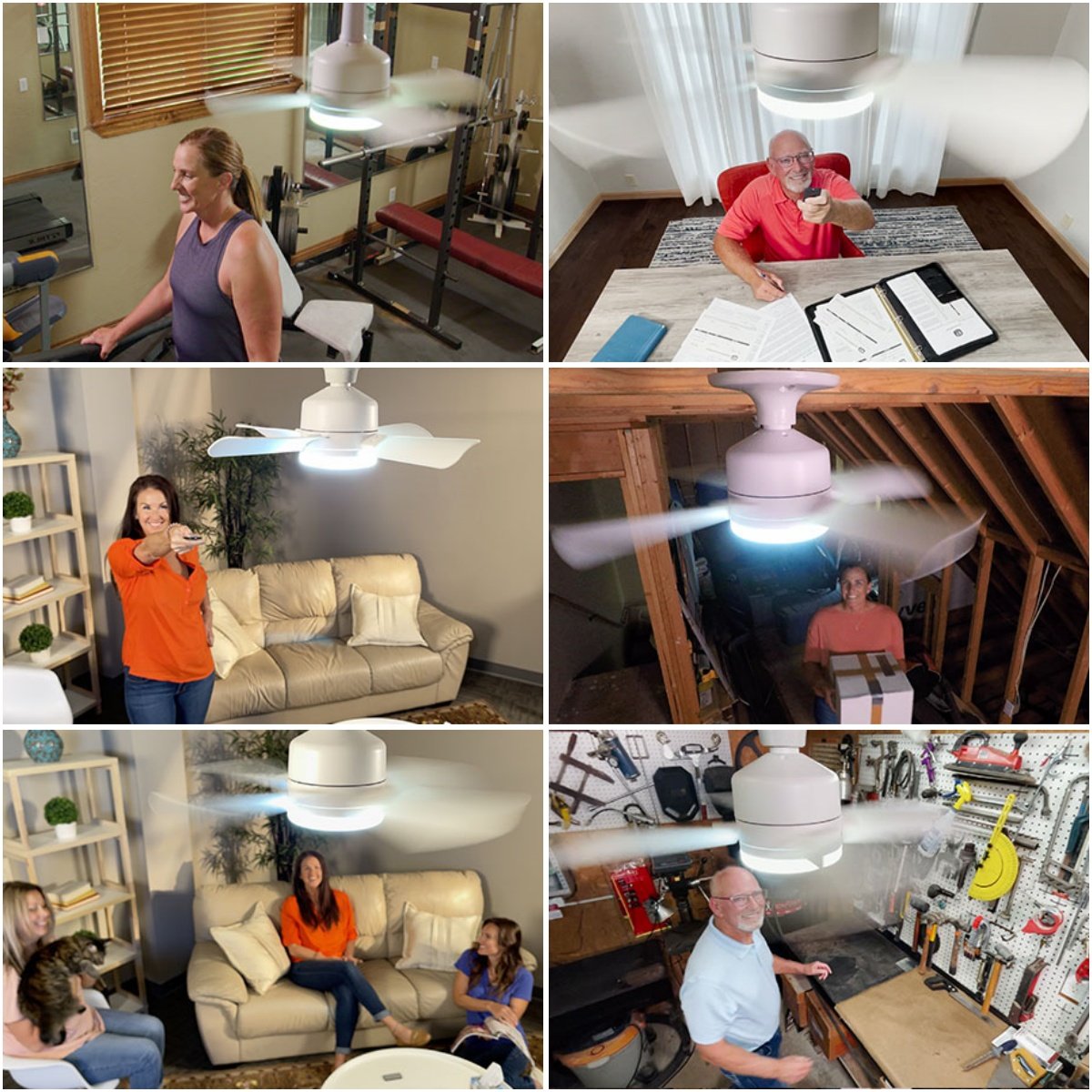 🏆LAST DAY SALE 56% OFF🔥SmartBreez 40W LED Ceiling Fan Light – 20.5 Ultra-Quiet with Remote 🎯 | E27 + FREE B22 Adapter 🔌 | For Bedroom 😴, Kitchen 👩‍🍳 & Garage 🛠️ – UK Ready!