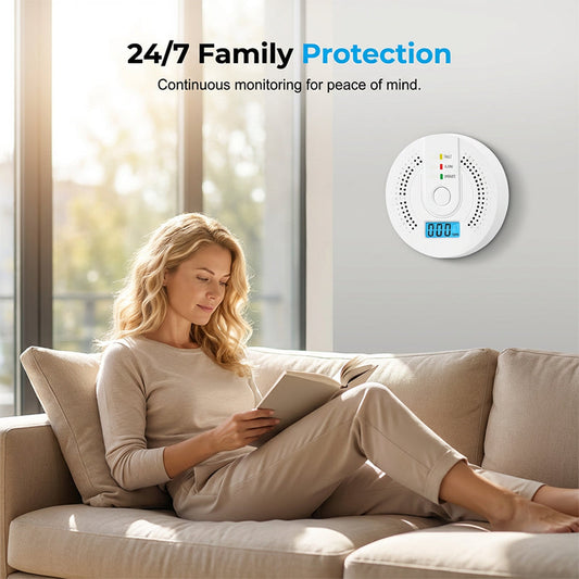 🔥New Hot Selling❤️‍🔥High-Sensitivity CO Alarm with LCD Screen