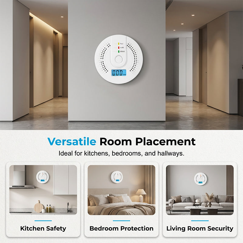 🔥New Hot Selling❤️‍🔥High-Sensitivity CO Alarm with LCD Screen