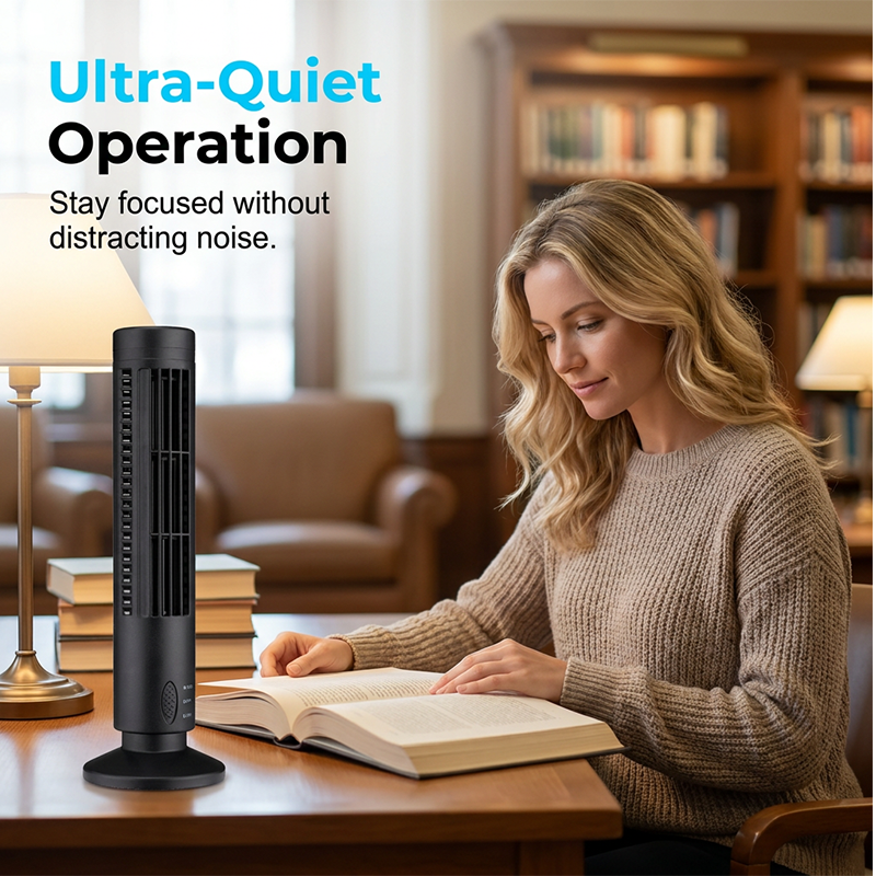 💸 Budget-Friendly AC Alternative! 💸 Why spend a high price on AC when you can get this quiet, bladeless fan for half price? 🤯