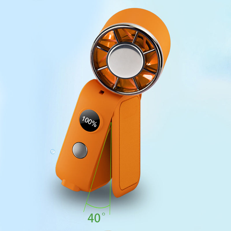 ❄️ 50% OFF NOW!🔋 3-in-1 Foldable Cooling Fan with Power Bank – Ice Cooling & 5-Speeds – Ultimate Summer Gadget 🌬️