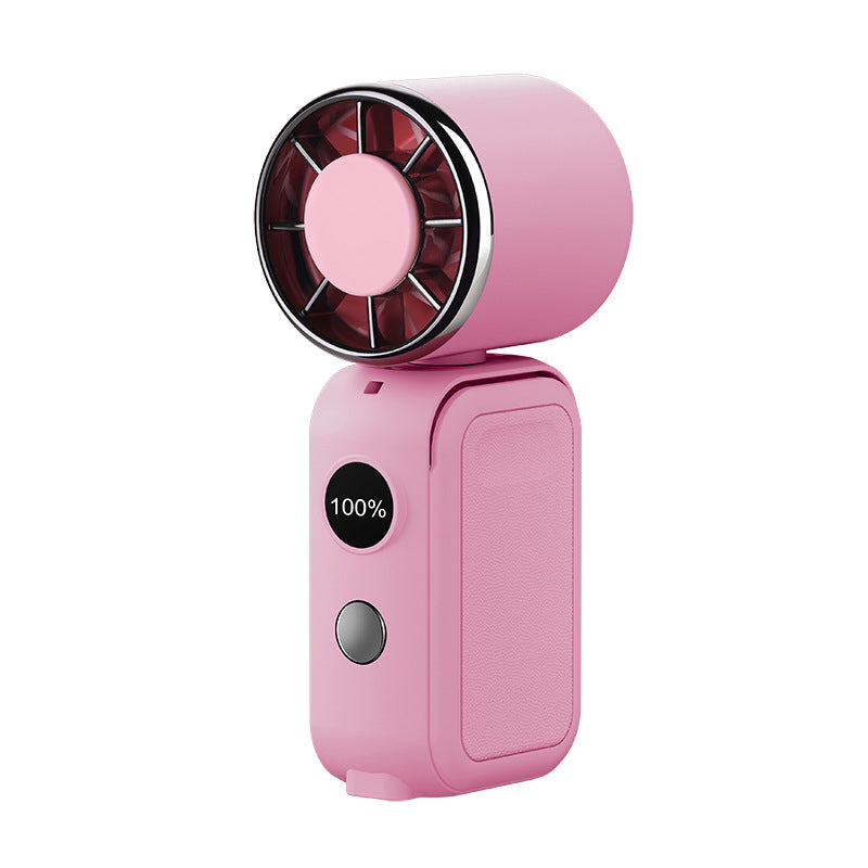 ❄️ 50% OFF NOW!🔋 3-in-1 Foldable Cooling Fan with Power Bank – Ice Cooling & 5-Speeds – Ultimate Summer Gadget 🌬️