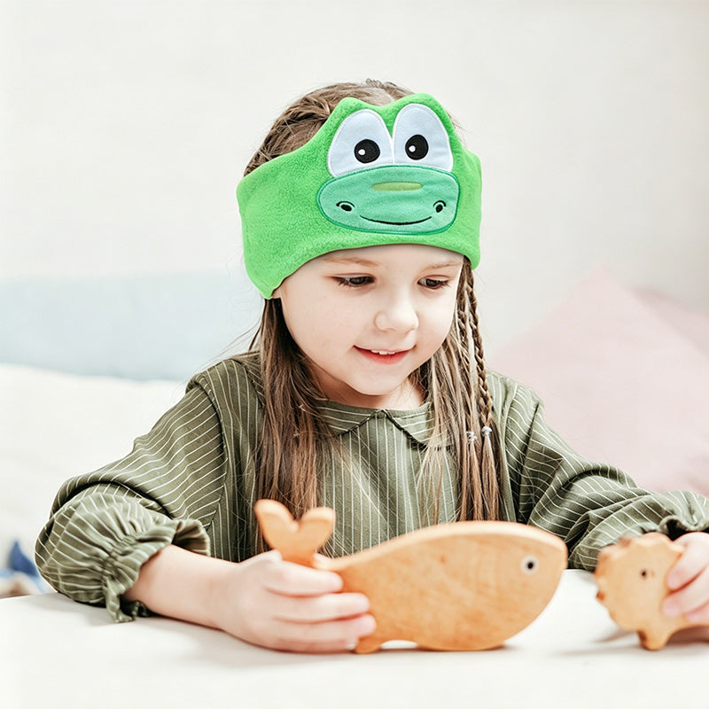 🥳2026 HOT SALE🥳💞50K+ SOLD!🎧😴 50% OFF! Kids‘ Bluetooth Headband – 2‑in‑1: soft headband & sleep mask. Perfect for travel or naps. 🧸✨
