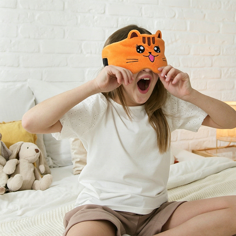 🥳2026 HOT SALE🥳💞50K+ SOLD!🎧😴 50% OFF! Kids‘ Bluetooth Headband – 2‑in‑1: soft headband & sleep mask. Perfect for travel or naps. 🧸✨