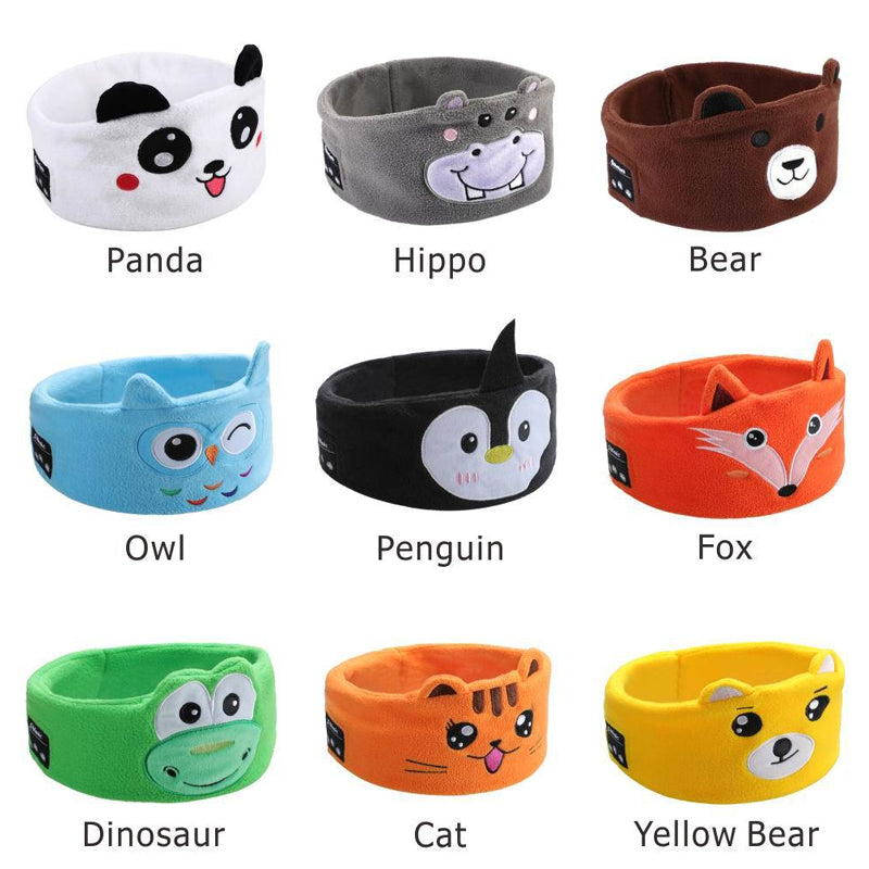 🥳2026 HOT SALE🥳💞50K+ SOLD!🎧😴 50% OFF! Kids‘ Bluetooth Headband – 2‑in‑1: soft headband & sleep mask. Perfect for travel or naps. 🧸✨
