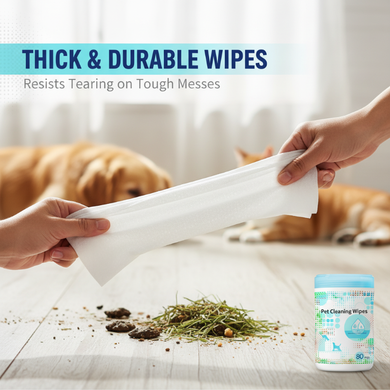 Multi-Purpose Pet Cleaning Wipes