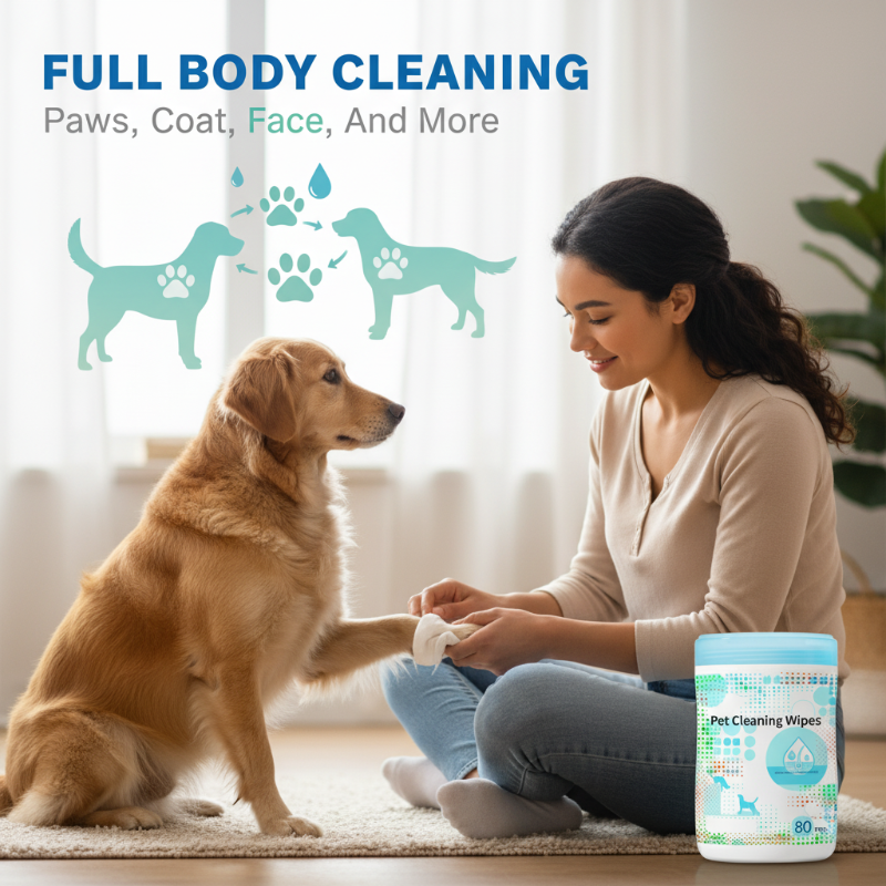 Multi-Purpose Pet Cleaning Wipes