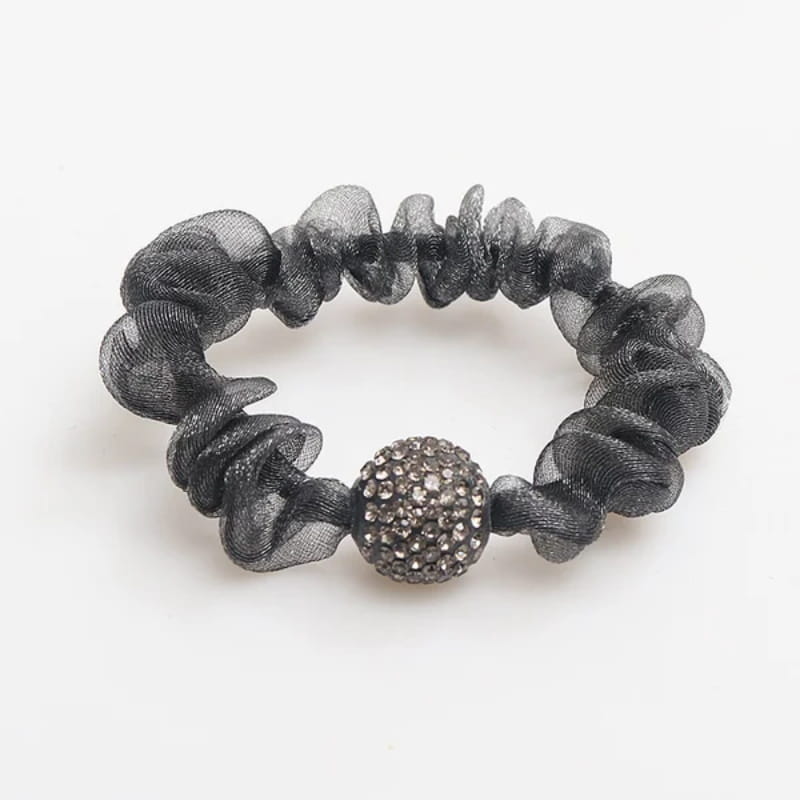 🔥Buy 1 get 2 free🔥 Elegant Rhinestone Mesh Hair Ties