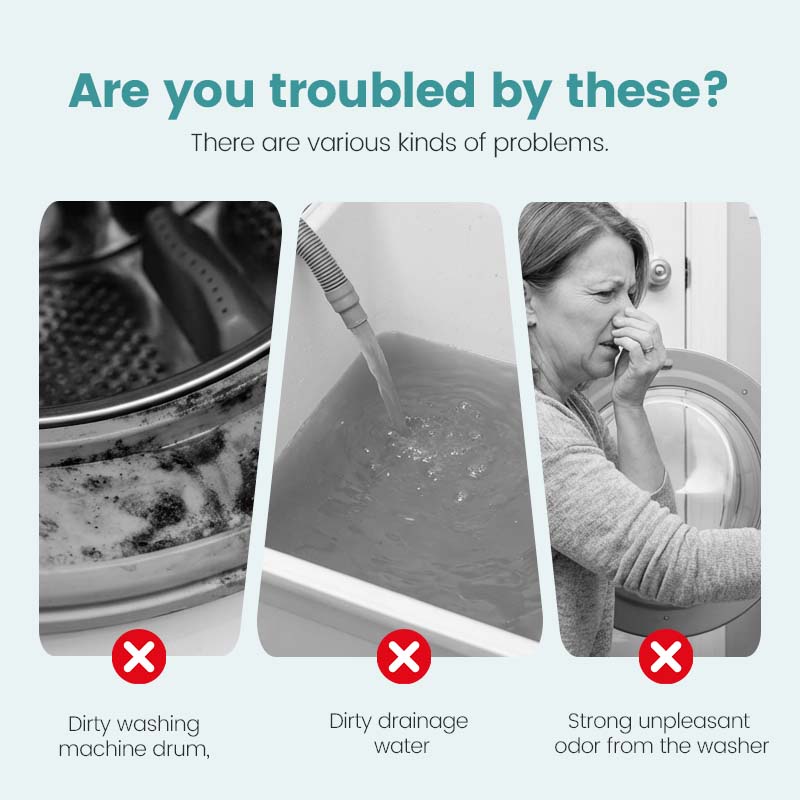 🏆 Last Day Special Price £9.99 ! 🔥Buy 2 Get 1 Free🎁Washing Machine Cleaner – 12 tablets, deep cleans inner tank & pet hair. Removes odours. No mess, just drop & run. 🧼✨