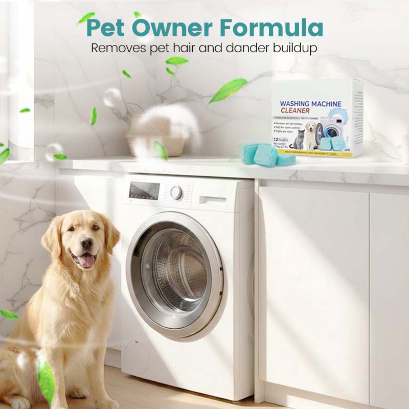 ⏳LAST DAY SPECIAL PRICE: ONLY ￡9.99!!🏆SOPAMI 🇬🇧 Eco-Friendly Washing Machine Cleaner 12 Tablets Deep Cleans Inner Tank & Repels Odors for Clean & Fresh Washers🌸