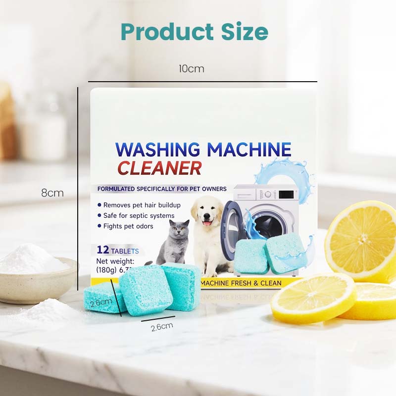 ⏳LAST DAY SPECIAL PRICE: ONLY ￡9.99!!🏆SOPAMI 🇬🇧 Eco-Friendly Washing Machine Cleaner 12 Tablets Deep Cleans Inner Tank & Repels Odors for Clean & Fresh Washers🌸