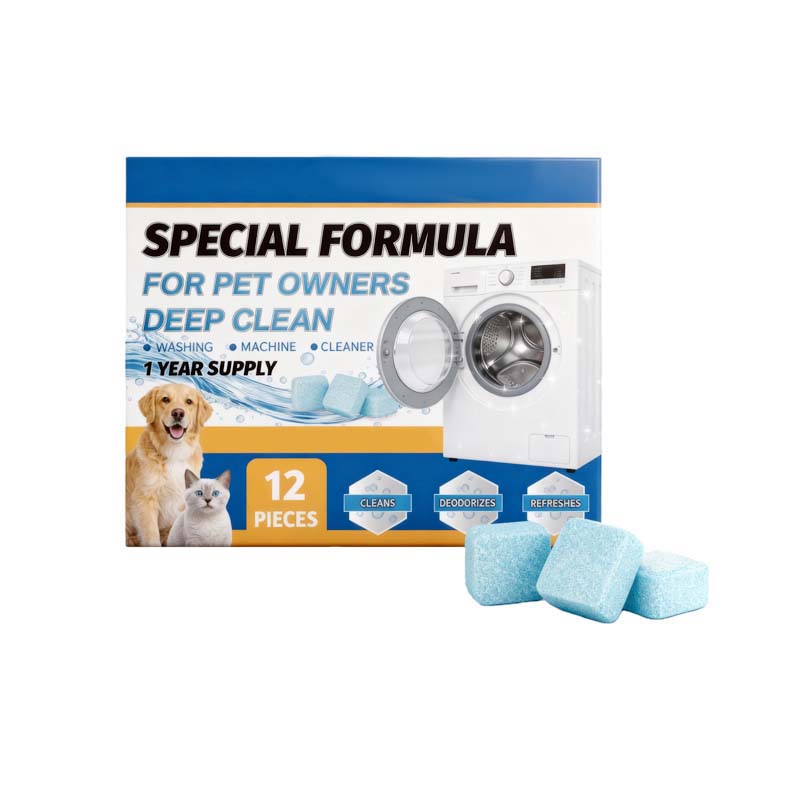 ⏳LAST DAY SPECIAL PRICE: ONLY ￡9.99!!🏆SOPAMI 🇬🇧 Eco-Friendly Washing Machine Cleaner 12 Tablets Deep Cleans Inner Tank & Repels Odors for Clean & Fresh Washers🌸