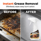 🍳 Instant grease remover – for grills, pans & stovetops. No harsh chemicals! 🧼