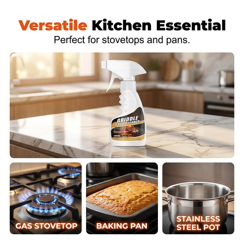 🍳 Instant grease remover – for grills, pans & stovetops. No harsh chemicals! 🧼