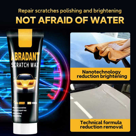 🚗 Scratch remover – removes swirls, scratches, water stains & oxidation. Restores paint gloss! ✨