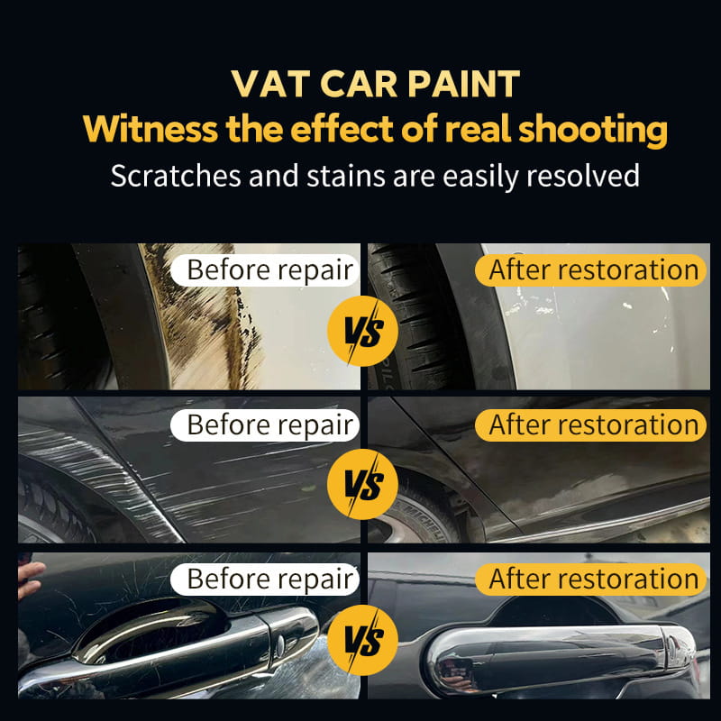 🚗 Scratch remover – removes swirls, scratches, water stains & oxidation. Restores paint gloss! ✨