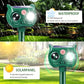 Solar Powered Ultrasonic Animal Repeller