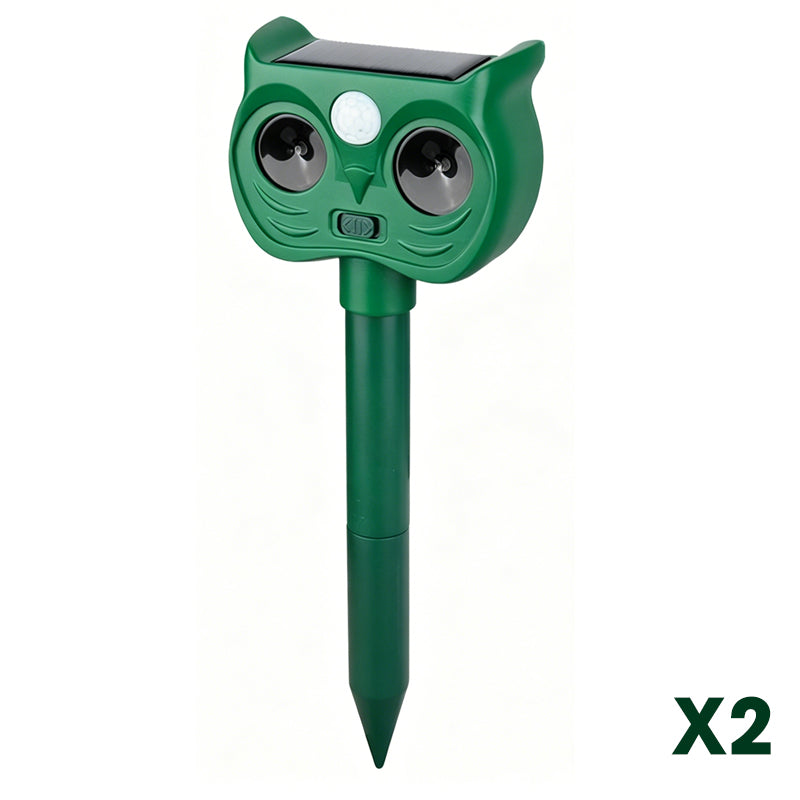 Solar Powered Ultrasonic Animal Repeller