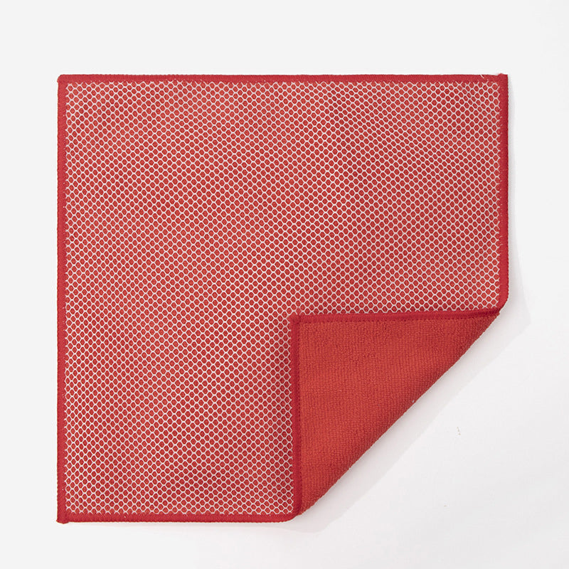 Dual-Sided Microfiber & Mesh Cleaning Cloth