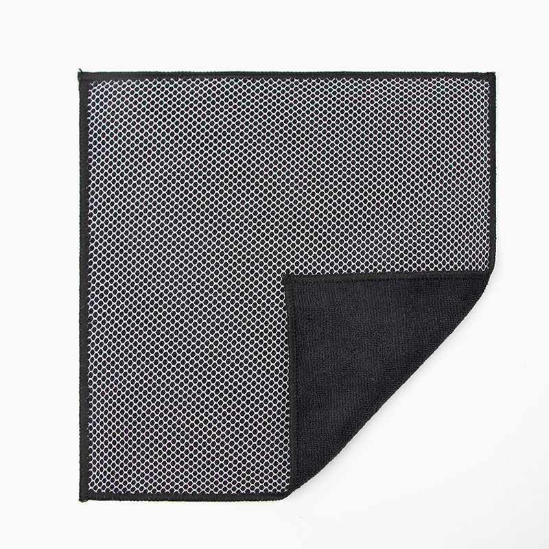 Dual-Sided Microfiber & Mesh Cleaning Cloth