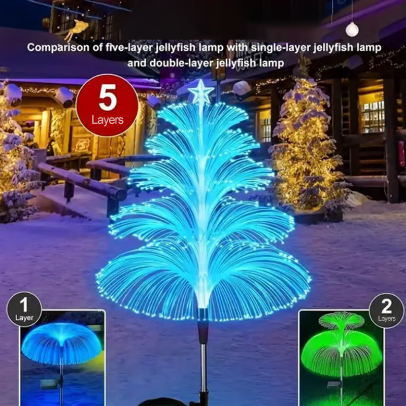 💖2026 Hot Sale💖Solar Waterproof Outdoor Jellyfish Tree Light