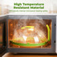 🥳2026 BESTSELLER🥾 Microwave Splatter Cover – Built-In Water Reservoir, Steam Circulation – Ergonomic Safe Grip – Fits Most Microwaves – Easy Rinse Clean! 🛡️💨