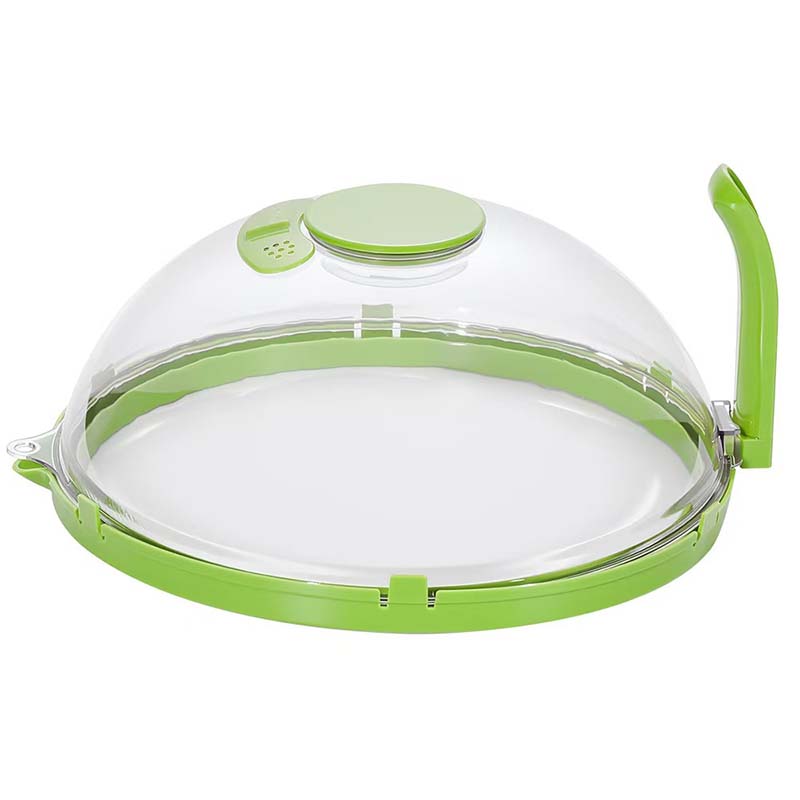 🥳2026 BESTSELLER🥾 Microwave Splatter Cover – Built-In Water Reservoir, Steam Circulation – Ergonomic Safe Grip – Fits Most Microwaves – Easy Rinse Clean! 🛡️💨