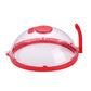 🥳2026 BESTSELLER🥾 Microwave Splatter Cover – Built-In Water Reservoir, Steam Circulation – Ergonomic Safe Grip – Fits Most Microwaves – Easy Rinse Clean! 🛡️💨