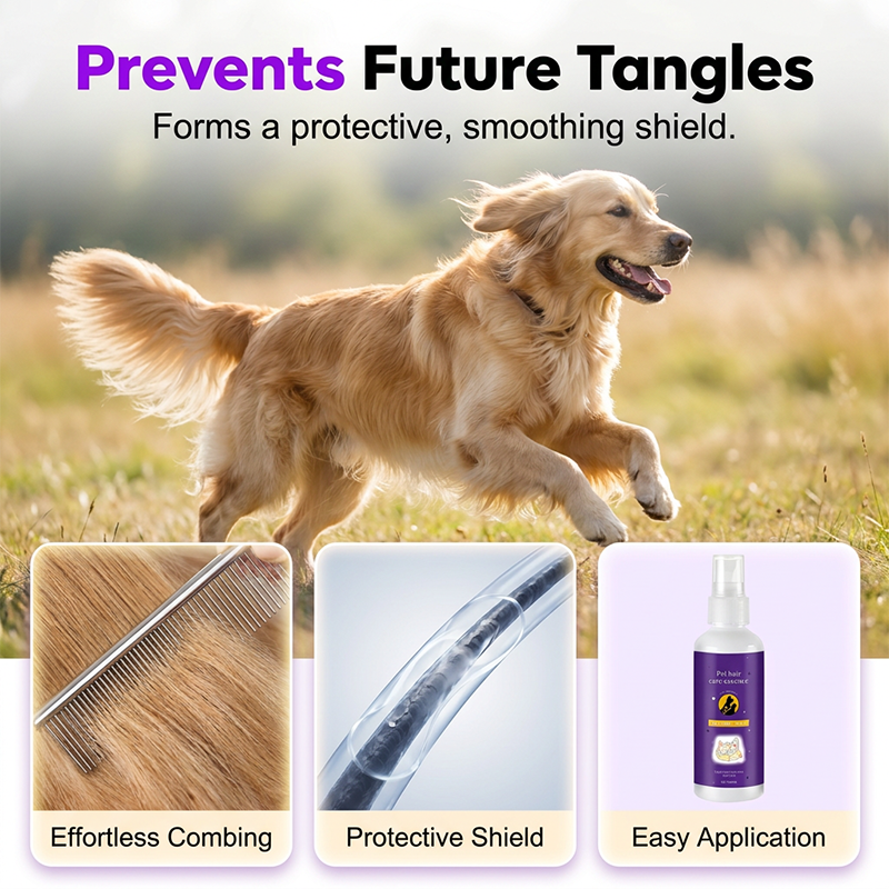 🔥New Hot Selling❤️‍🔥Pet Detangling Spray for Dogs & Cats