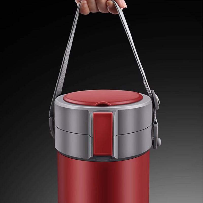 🔥New Hot Selling❤️‍🔥Stainless Steel Multi-layer Large-capacity Extra-long Insulated Lunch Box