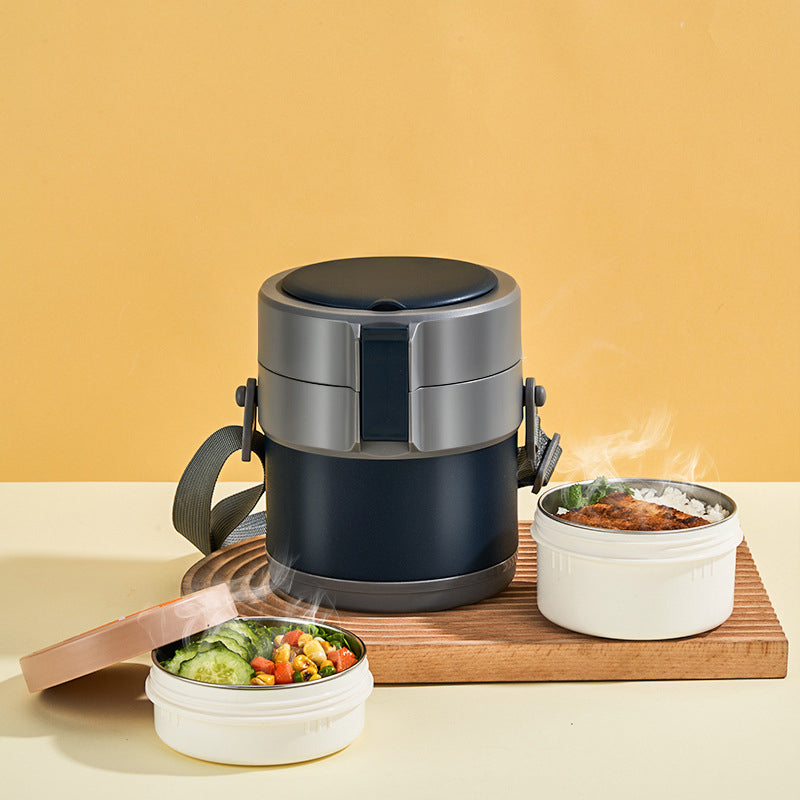 🔥New Hot Selling❤️‍🔥Stainless Steel Multi-layer Large-capacity Extra-long Insulated Lunch Box
