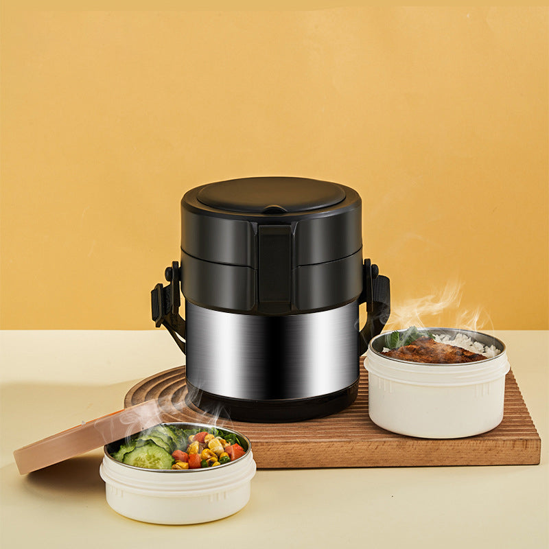 🔥New Hot Selling❤️‍🔥Stainless Steel Multi-layer Large-capacity Extra-long Insulated Lunch Box