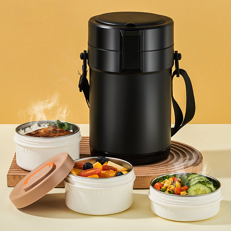 🔥New Hot Selling❤️‍🔥Stainless Steel Multi-layer Large-capacity Extra-long Insulated Lunch Box