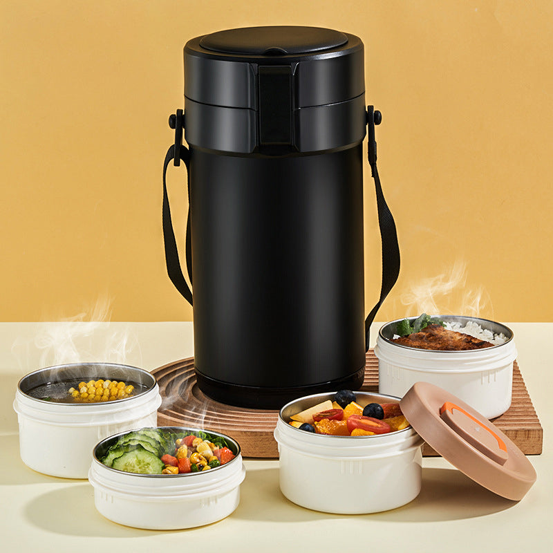 🔥New Hot Selling❤️‍🔥Stainless Steel Multi-layer Large-capacity Extra-long Insulated Lunch Box