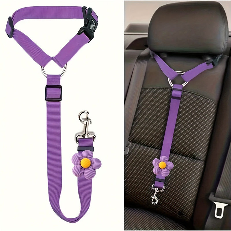 🔥New Hot Selling❤️‍🔥 2-in-1 Dog Car Seat Belt & Walking Leash